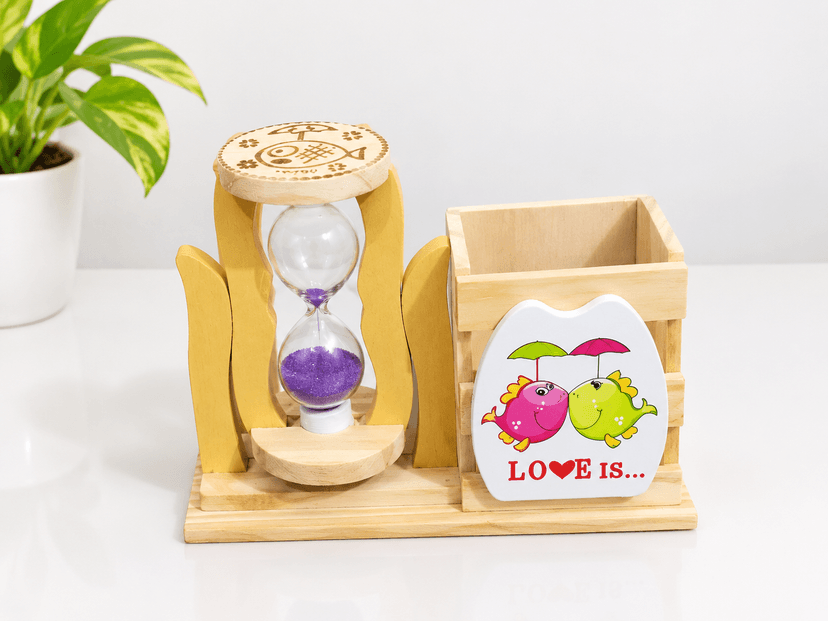 Wooden Pen Holder - Image 1