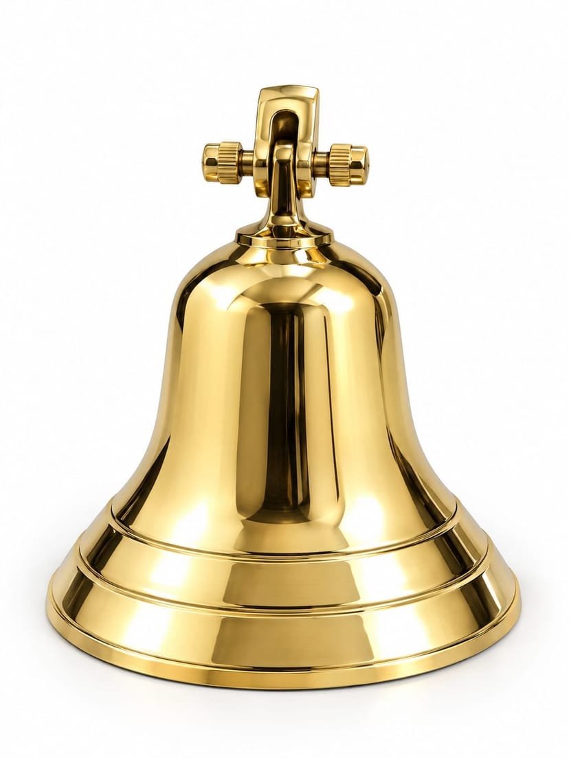 Decorative Brass Bell - Image 1